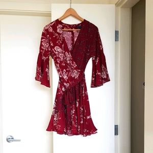French Connection size 0 red dress
